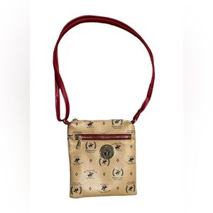 Lux Beverly Hills Polo Club Tan Purse